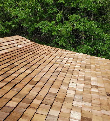 cedar roof